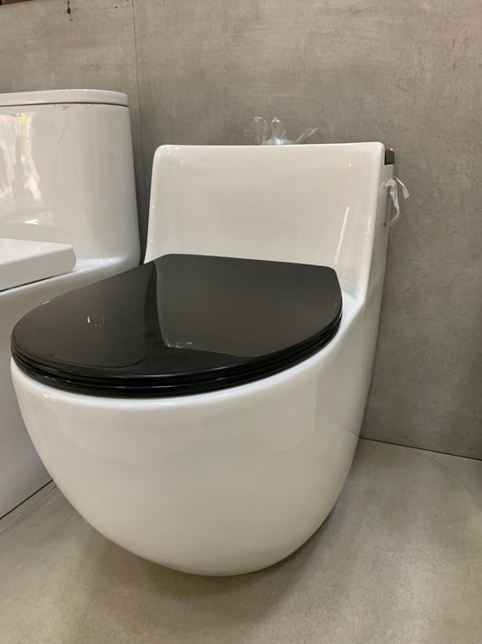 Modern egg shape toilet